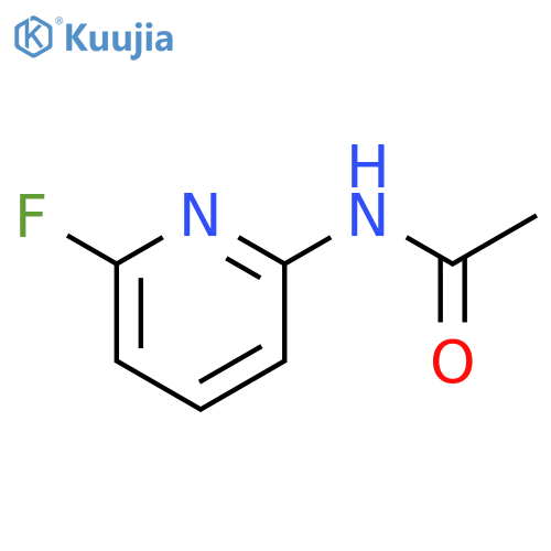 Acetamide, N-(6-fluoro-2-pyridinyl)- (9CI) structure