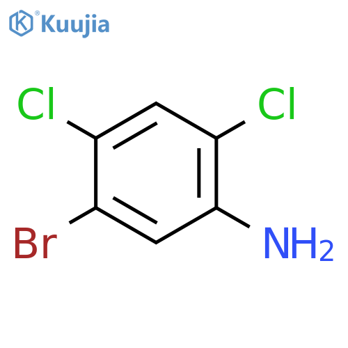 5-bromo-2,4-dichloro-aniline structure