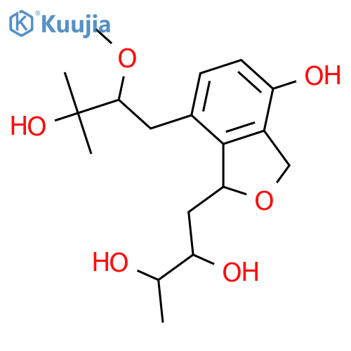 Vaccinol H; 2'',3''-Dihydro, 2''ξ-methoxy, 3''-hydroxy, 3'S-alcohol structure
