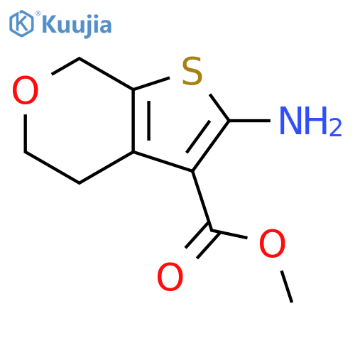 methyl 2-amino-4,7-dihydro-5H-thieno2,3-cpyran-3-carboxylate structure
