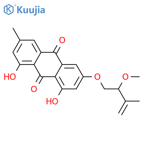 1,3,8-Trihydroxy-6-methylanthraquinone; 3-O-(2ξ-Methoxy-3-methyl-3-butenyl) structure