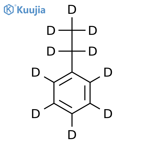 Ethylbenzene-d10 structure