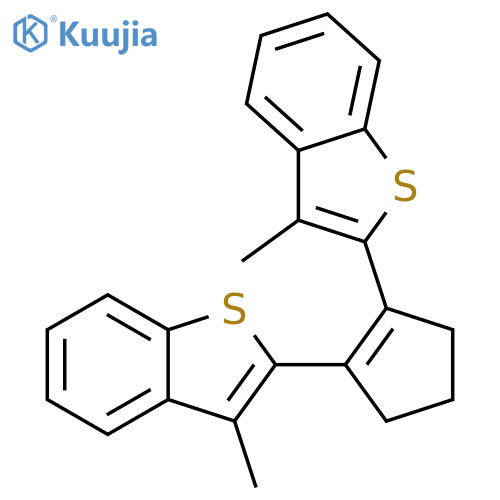 1,2-BIS(3-METHYLBENZO[B]THIOPHEN-2-YL)CYCLOPENT-1-ENE structure