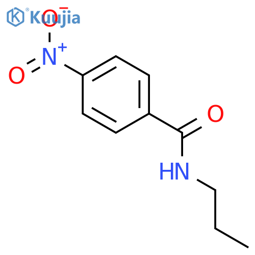 Benzamide,4-nitro-N-propyl- structure