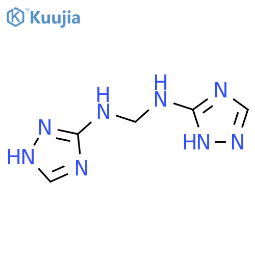 Methanediamine,N-1H-1,2,4-triazol-3-yl-N'-1H-1,2,4-triazol-5-yl- structure