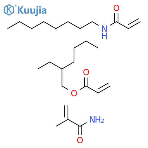 2-Propenoic acid, 2-ethylhexyl ester, polymer with 2-methyl-2-propenamide and N-octyl-2-propenamide structure