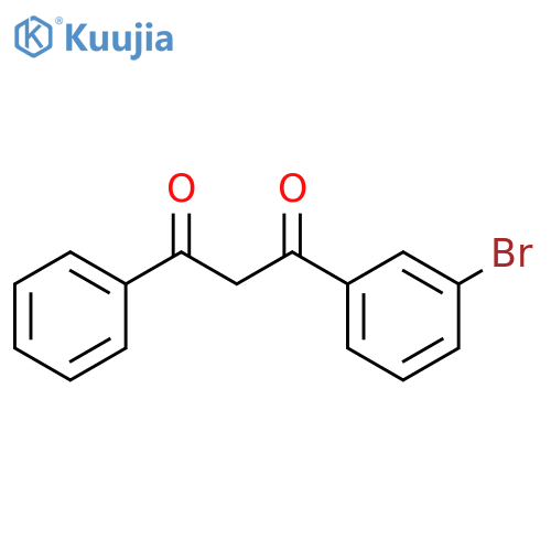 1-(3-Bromophenyl)-3-phenyl-1,3-propanedione structure