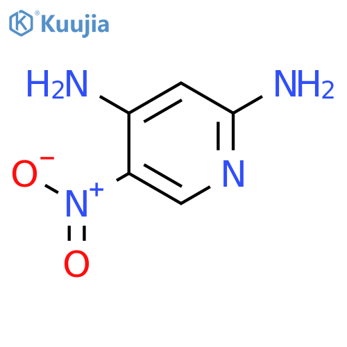 5-Nitropyridine-2,4-diamine structure