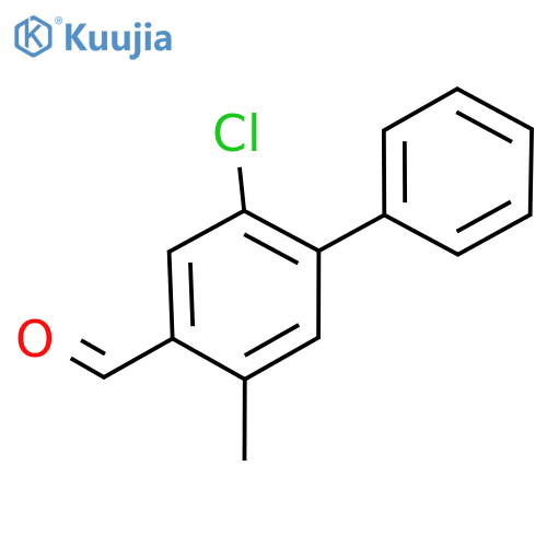 [1,​1'-​Biphenyl]​-​4-​carboxaldehyde, 2-​chloro-​5-​methyl- structure