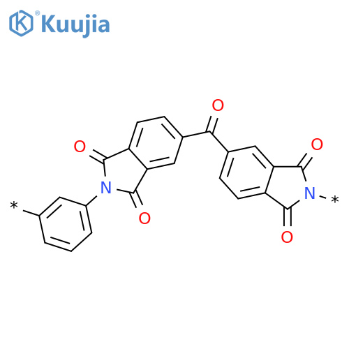 Poly[(1,3-dihydro-1,3-dioxo-2H-isoindole-2,5-diyl)carbonyl(1,3-dihydro-1,3-dioxo-2H-isoindole-5,2-diyl)-1,3-phenylene] structure