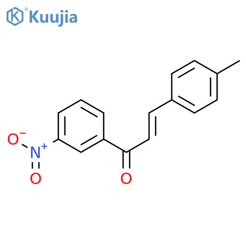 3-(4-Methylphenyl)-1-(3-nitrophenyl)prop-2-en-1-one structure