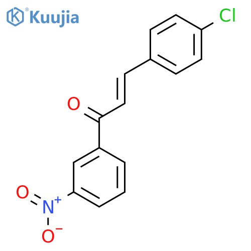 4-Chloro-3'-nitrochalcone structure
