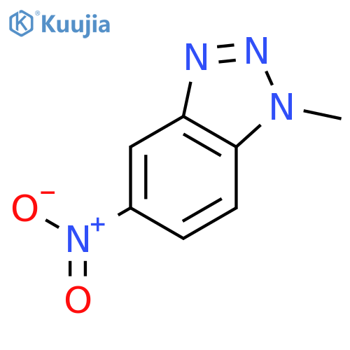 1H-Benzotriazole,1-methyl-5-nitro- structure