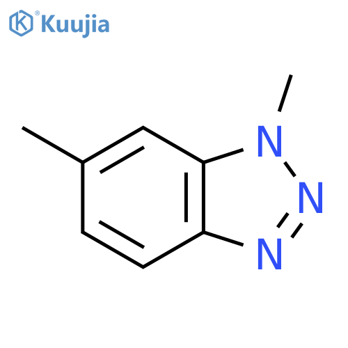 1,6-Dimethyl-1H-benzo[d][1,2,3]triazole structure