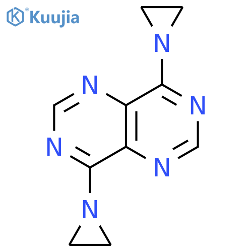 Pyrimido[5,4-d]pyrimidine,4,8-bis(1-aziridinyl)- structure