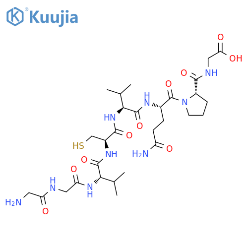 GLYCINE, GLYCYLGLYCYL-L-VALYL-L-CYSTEINYL-L-VALYL-L-GLUTAMINYL-L-PROLYL- structure