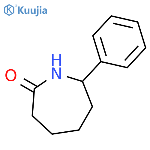 2H-Azepin-2-one, hexahydro-7-phenyl- structure
