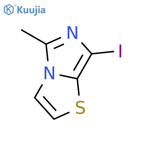 Imidazo[5,1-b]thiazole, 7-iodo-5-methyl- structure