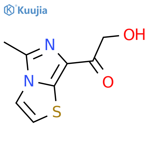 Ethanone, 2-hydroxy-1-(5-methylimidazo[5,1-b]thiazol-7-yl)- structure