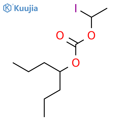 CARBONIC ACID, 1-IODOETHYL 1-PROPYLBUTYL ESTER structure