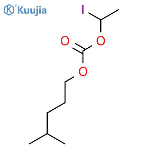 CARBONIC ACID, 1-IODOETHYL 4-METHYLPENTYL ESTER structure