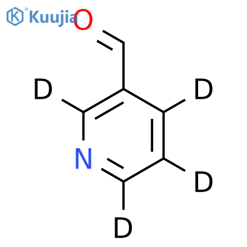 2,4,5,6-tetradeuteriopyridine-3-carbaldehyde structure