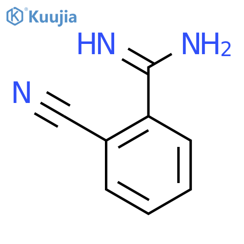 2-cyanobenzene-1-carboximidamide structure