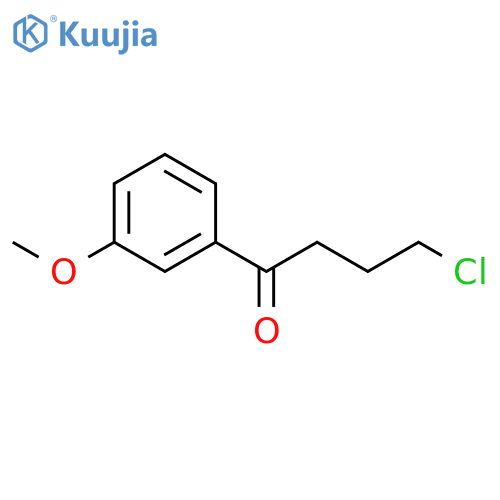 4-Chloro-1-(3-methoxyphenyl)-1-oxobutane structure