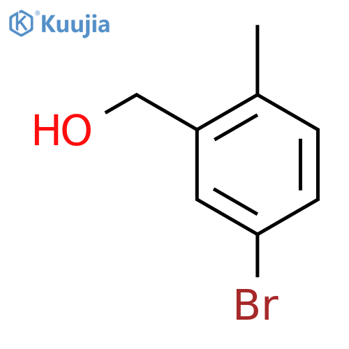 5-Bromo-2-methylbenzyl Alcohol structure