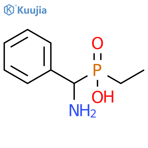 Phosphinic acid, (aminophenylmethyl)ethyl- structure