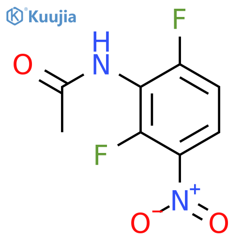 N-(2,6-Difluoro-3-nitrophenyl)acetamide structure