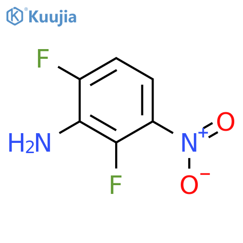 2,6-Difluoro-3-nitroaniline structure