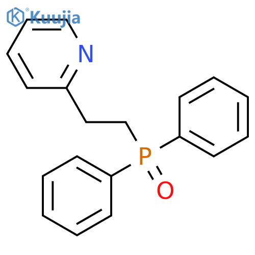 Pyridine, 2-[2-(diphenylphosphinyl)ethyl]- structure