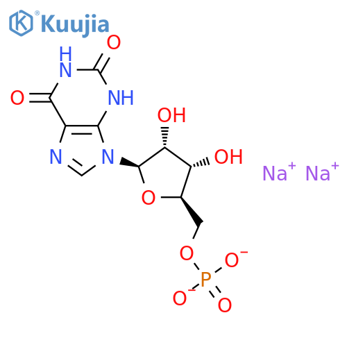 Xanthosine 5'-monophosphate sodium salt structure