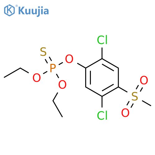 Chlorthiophos-sulfone structure