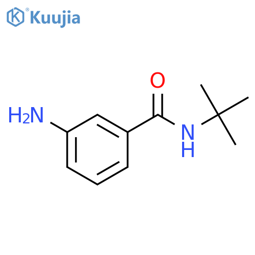 3-amino-N-tert-butylbenzamide structure