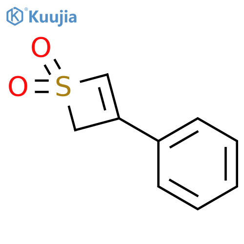2H-Thiete, 3-phenyl-,1,1-dioxide structure