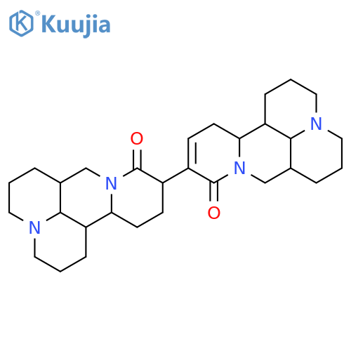 [11,11'-Bi-1H,5H,10H-dipyrido[2,1-f:3',2',1'-ij][1,6]naphthyridine]-10,10'-dione,2,2',3,3',6,6',7,7',8,8',11,12,13,13',13a,13'a,13b,13'b,13c,13'c-eicosahydro-(9CI) structure