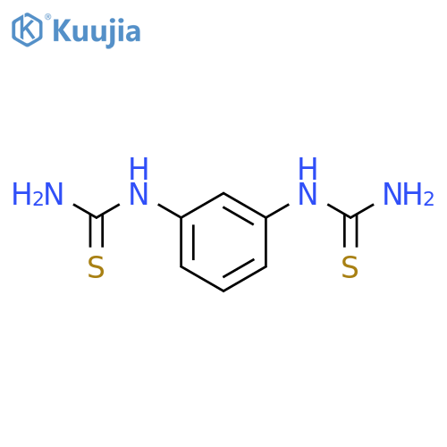 Thiourea,N,N''-1,3-phenylenebis- structure