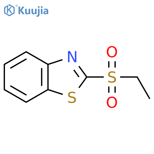 Benzothiazole,2-(ethylsulfonyl)- structure