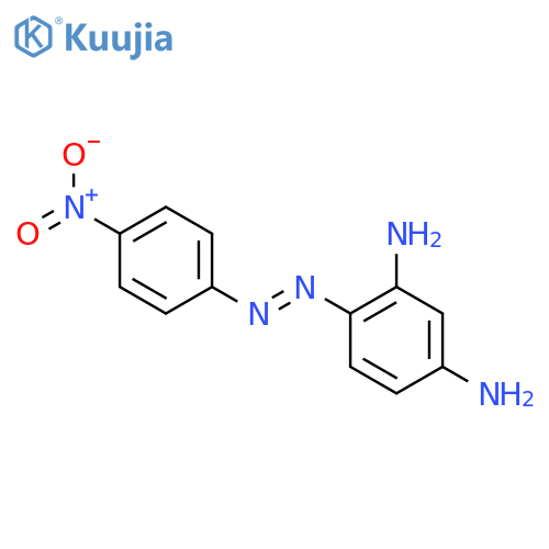 1,3-Benzenediamine,4-[2-(4-nitrophenyl)diazenyl]- structure