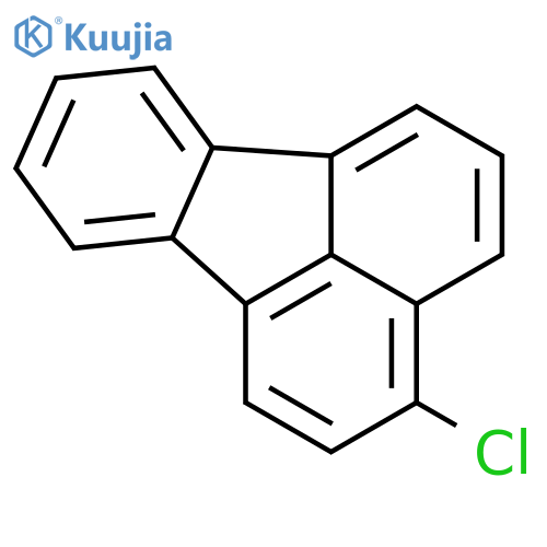 Fluoranthene, 3-chloro- structure
