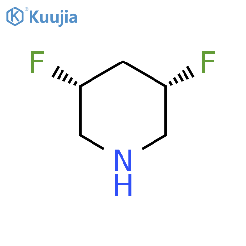 Piperidine, 3,?5-?difluoro-?, (3R,?5S)?-?rel- structure