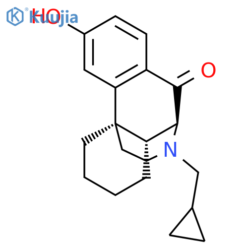 MORPHINAN-10-ONE, 17-(CYCLOPROPYLMETHYL)-3-HYDROXY- structure
