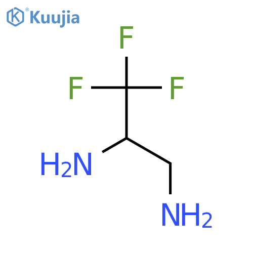 3,3,3-trifluoropropane-1,2-diamine structure