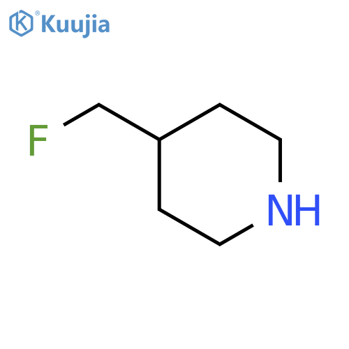 4-(fluoromethyl)piperidine structure