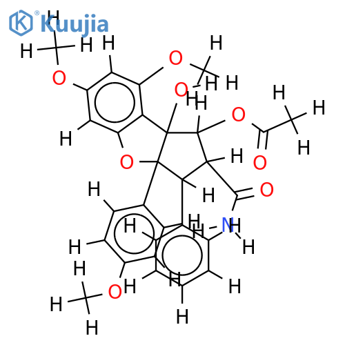 1-O-Acetyl-N,N-didemethylrocaglamide structure