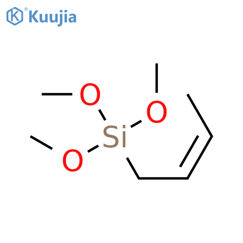 Silane, (2Z)-2-buten-1-yltrimethoxy- structure