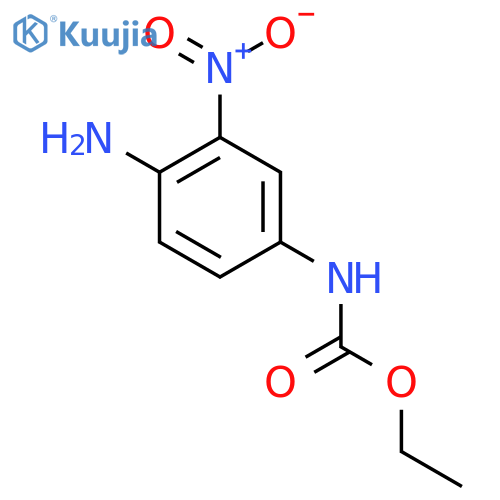 Ethyl (4-amino-3-nitrophenyl)carbamate structure
