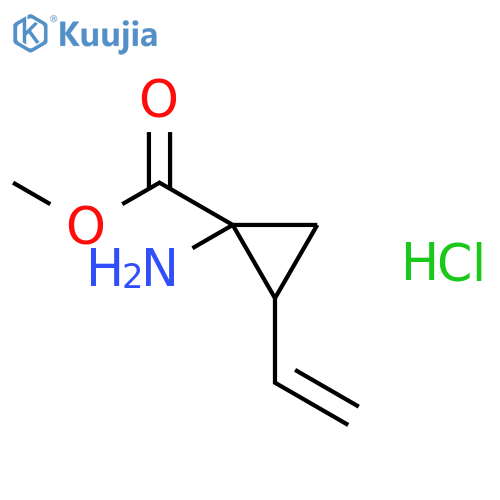 (1R,2S)-1-Amino-2-ethenylcyclopropanecarboxylic acidmethyl esterHydrochloride structure